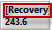 Recovery volume example